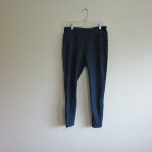 MONDETTA Teal Pull On Performance Luxury Large Leggings with Pockets